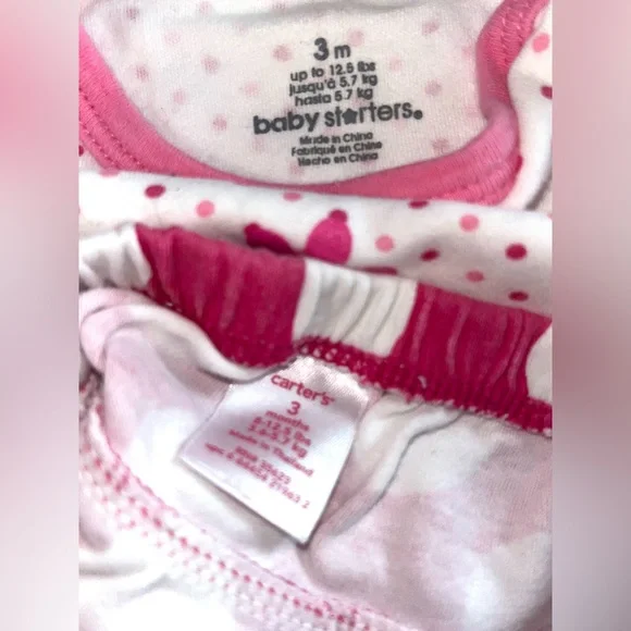 # 4 LOT Baby  girl clothes MIX  Bundle Of 11 Vary Brands Please See Pictures - Picture 4 of 13